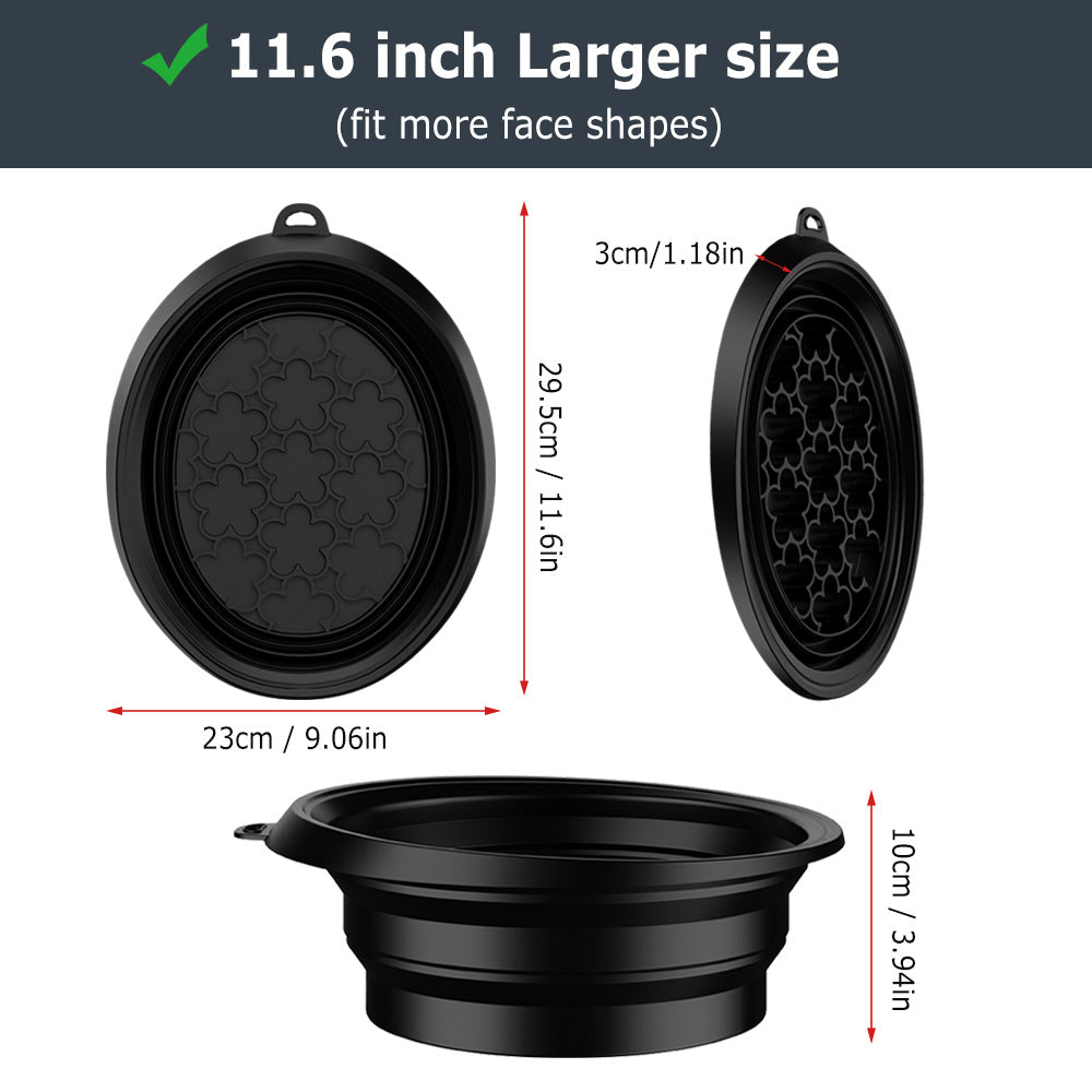 Folding Basin Portable Silicone Ice Pack Basin